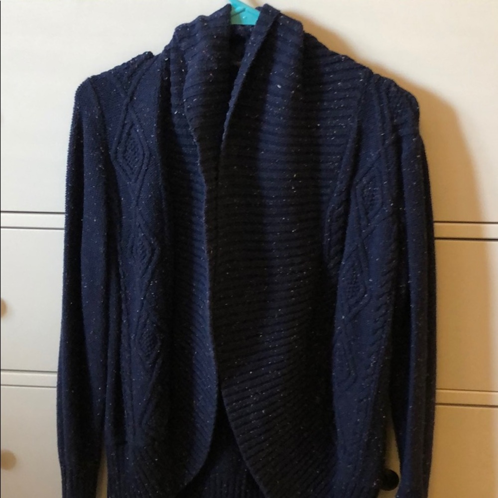 Blue slouchy sweater